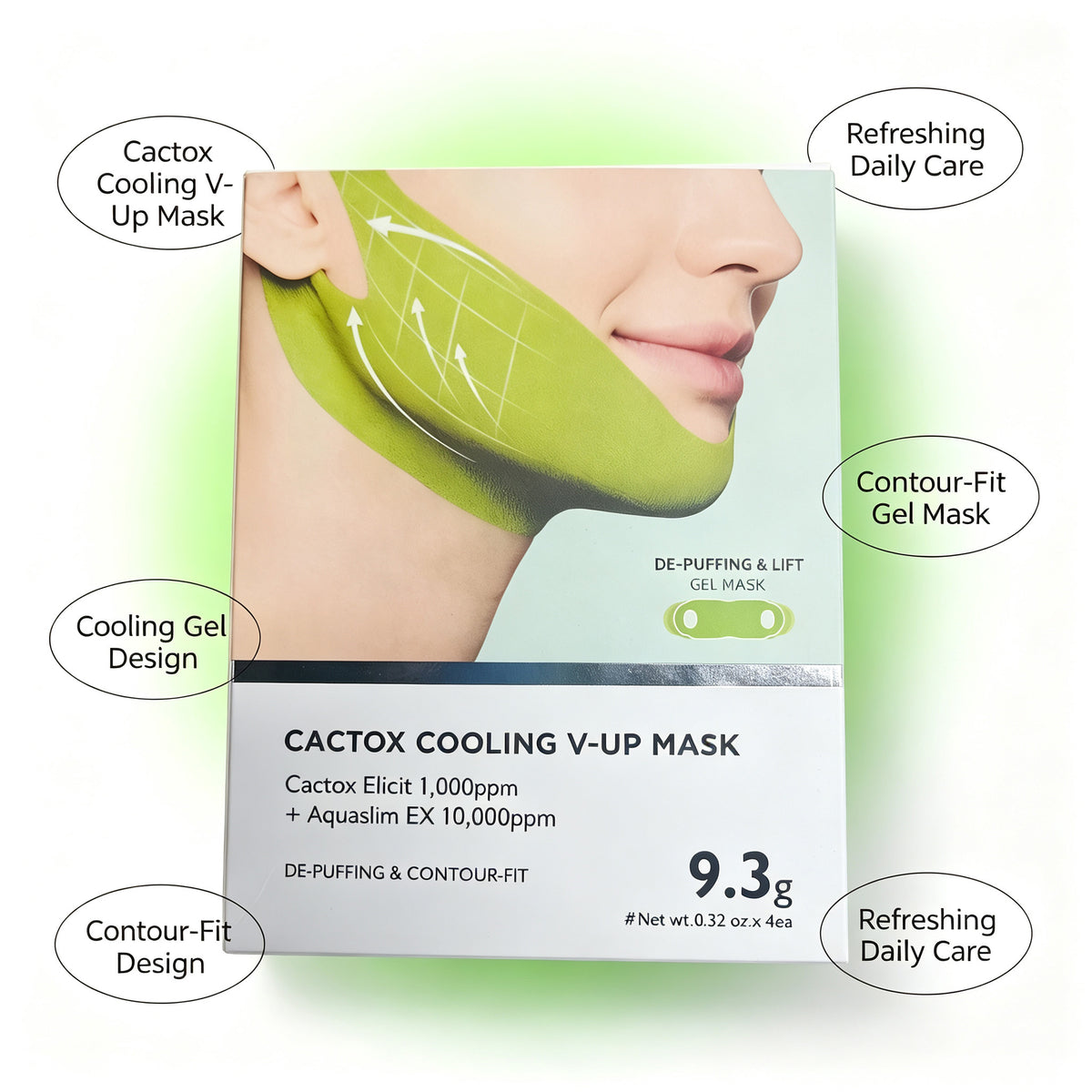 GTT Cooling V-Up Mask — Your 5-Minute Morning De-Puff Ritual