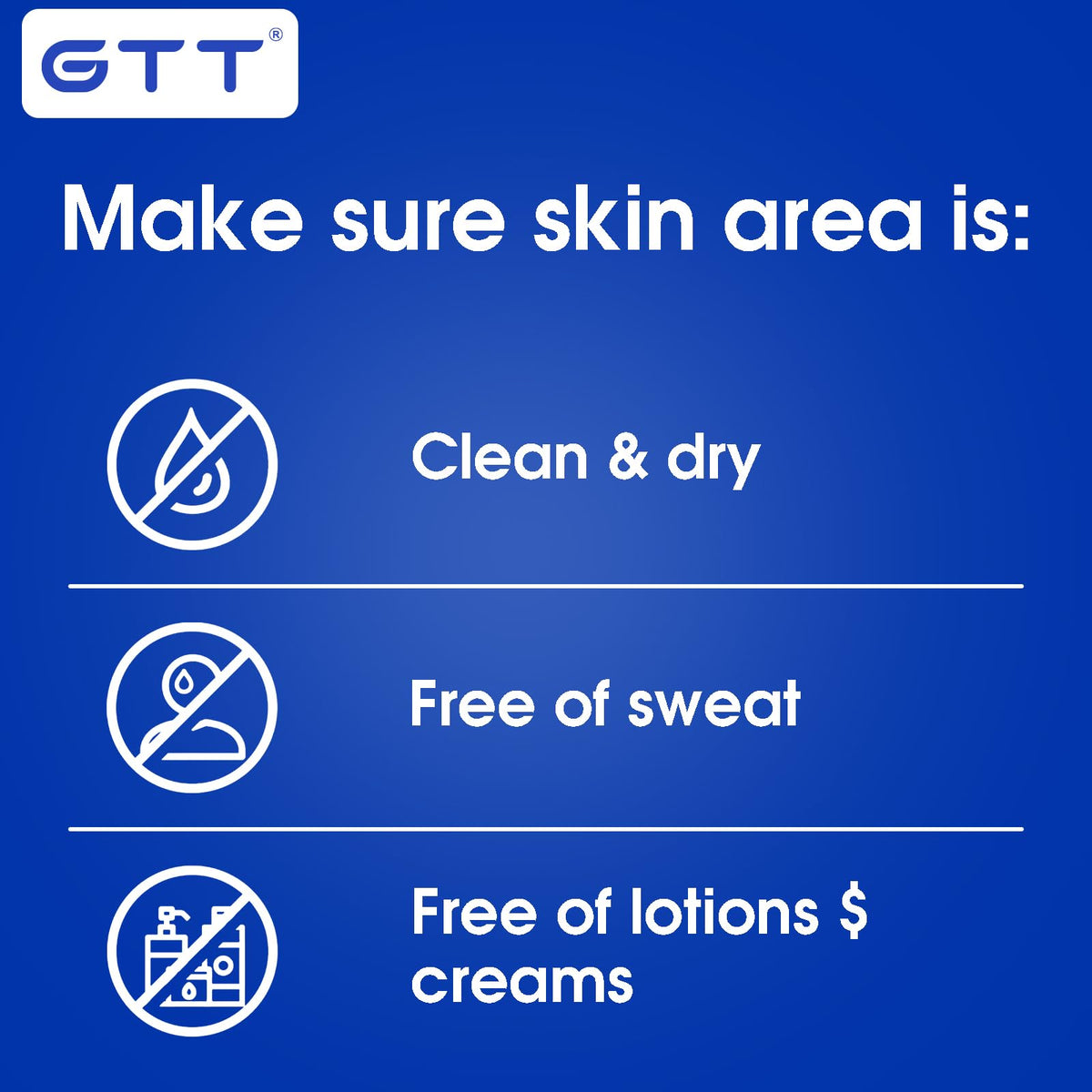 GTT Waterproof Non-Woven Adhesive Bandages (100 ct) — Flexible, Breathable Wound Strips for Home, Travel & First Aid